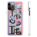 Graffiti Street Art-Inspired Phone Case for Girls