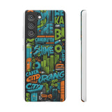 Urban Graffiti Style Phone Case - Cool and Chic for Girls