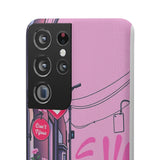 Streetwear Graffiti Phone Case for Girls - Soft and Bold Style