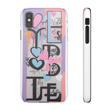 Graffiti Street Art-Inspired Phone Case for Girls