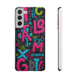 Graffiti Phone Case for Girls: Urban Chic Meets Street Style - Phone Case by Printify | Unique designs from ArteoDesign