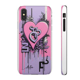 Graffiti Phone Case: Urban Chic for Girls with London Skylin - Phone Case by Printify | Unique designs from ArteoDesign