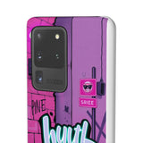 Urban Graffiti Chic Phone Case - Cool Street Style for Girls