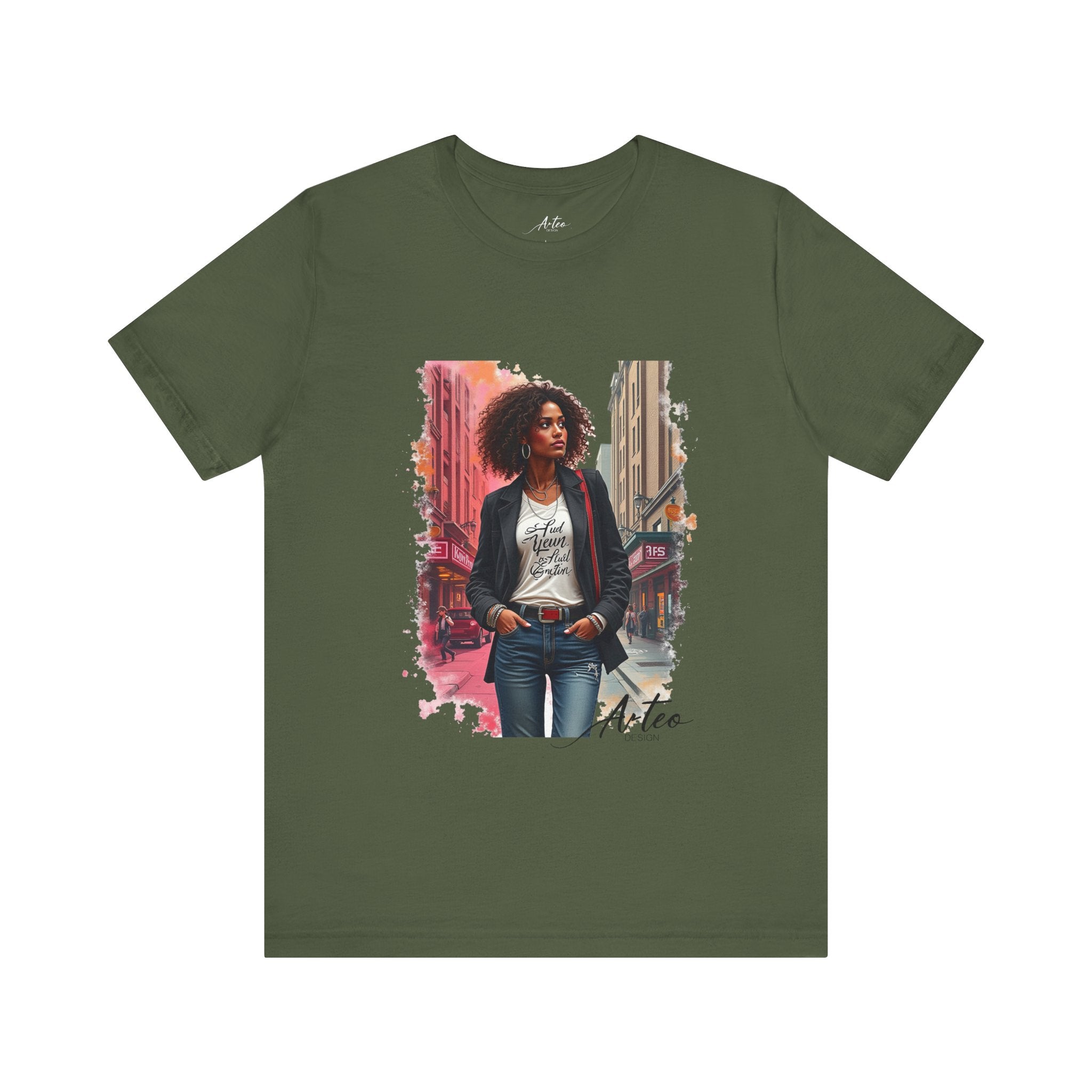 Street Vibes Queen Tee - Women's Urban Fashion 2025