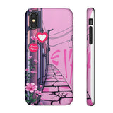 Streetwear Graffiti Phone Case for Girls - Soft and Bold Style