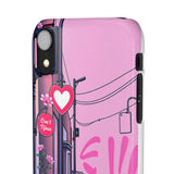 Streetwear Graffiti Phone Case for Girls - Soft and Bold Style