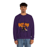 Halloween Sweatshirt – Spooky Witch and Ghosts Design