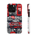 Edgy London Street Art Graffiti Phone Case for Boys