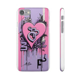 Graffiti Phone Case: Urban Chic for Girls with London Skylin - Phone Case by Printify | Unique designs from ArteoDesign