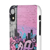 Graffiti Phone Case for Girls: Urban Chic with a Feminine Tw - Phone Case by Printify | Unique designs from ArteoDesign