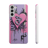 Graffiti Phone Case for Girls - Bold Feminine Street Style