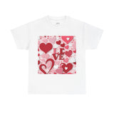 Valentine’s Day Heart Love Graphic T-Shirt