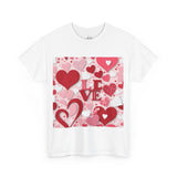 Valentine’s Day Heart Love Graphic T-Shirt