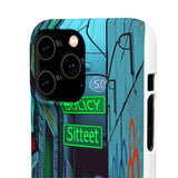 Graffiti-Inspired Phone Case for Girls: Urban Chic Style - Phone Case by Printify | Unique designs from ArteoDesign