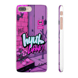 Graffiti Phone Case: Urban Chic for Girls with a Twist - Phone Case by Printify | Unique designs from ArteoDesign