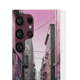 Stylish Graffiti Phone Case for Girls - Urban Elegance Design