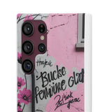 Graffiti Phone Case: Urban Chic with a Feminine Twist - Phone Case by Printify | Unique designs from ArteoDesign