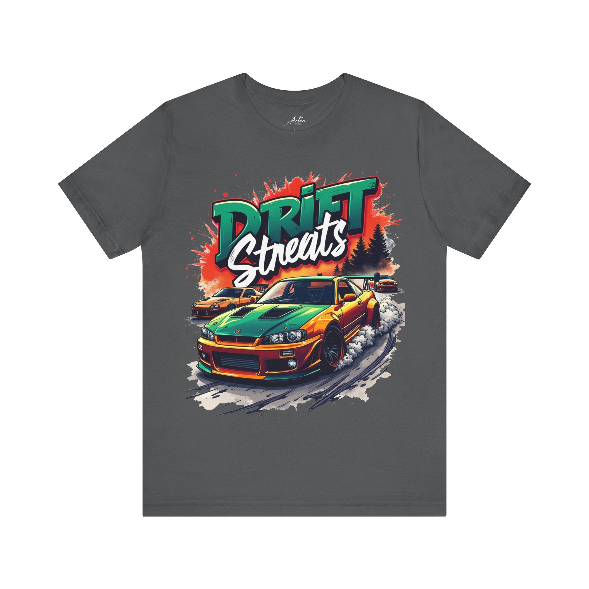 Drift Streets Tee - Men's Car Racing Graphic Streetwear