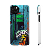 Graffiti-Inspired Phone Case for Girls: Urban Chic Style - Phone Case by Printify | Unique designs from ArteoDesign