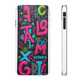 Graffiti Phone Case for Girls: Urban Chic Meets Street Style - Phone Case by Printify | Unique designs from ArteoDesign