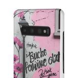 Urban Graffiti Phone Case for Girls - Soft Neon Street Art