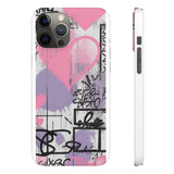 Urban Graffiti Chic Phone Case - Street Art for Girls