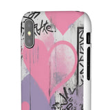 Urban Graffiti Chic Phone Case - Street Art for Girls