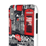 Edgy London Street Art Graffiti Phone Case for Boys