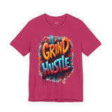 Grind Hustle T-Shirt – Motivational Streetwear Graphic Tee