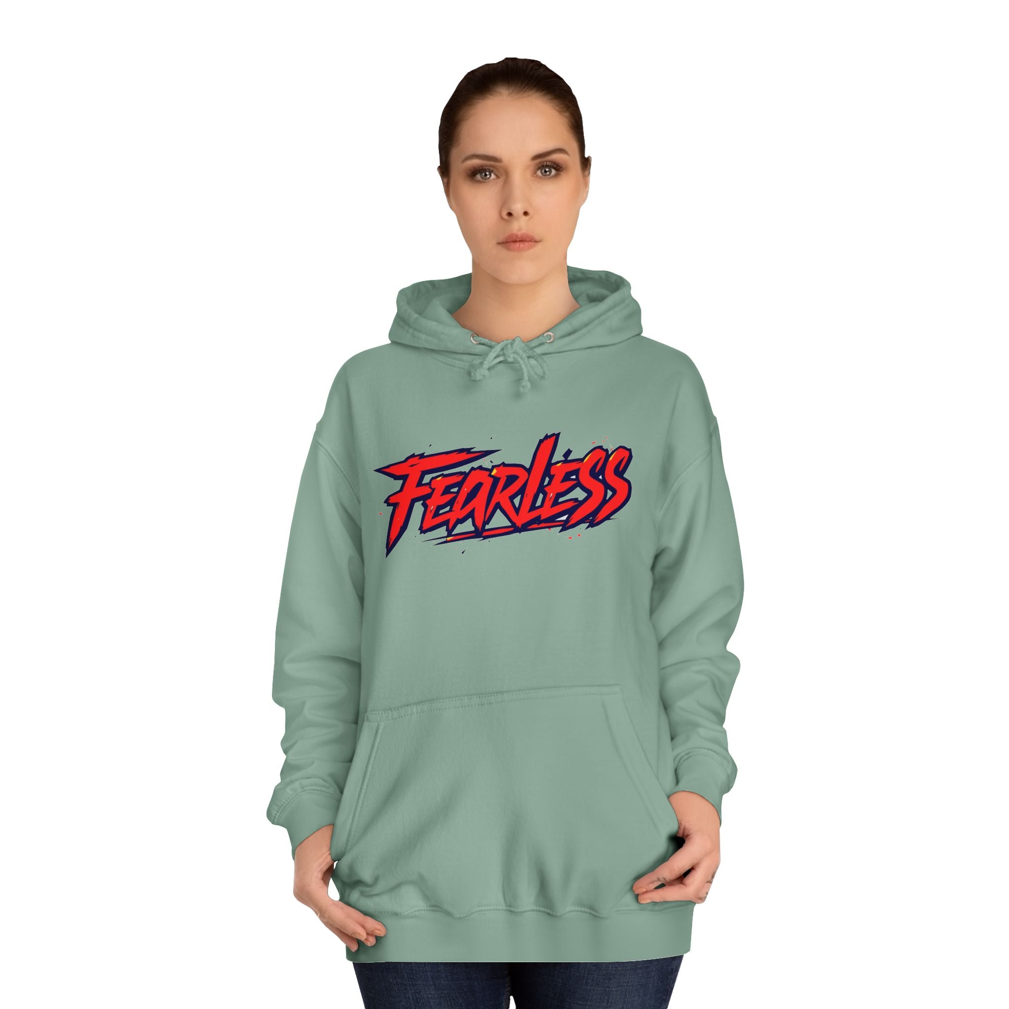 Fearless Graffiti Hoodie: Bold Urban Streetwear