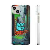 Urban Graffiti Phone Case for Boys: Embrace Streetwear Style - Phone Case by Printify | Unique designs from ArteoDesign