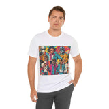 Retro Throwback T-Shirts: Men's Urban Streetwear Collection - T-Shirt by Printify | Unique designs from ArteoDesign