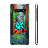 Urban Graffiti Phone Case - Gritty Streetwear for Boys