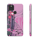 Streetwear Graffiti Phone Case for Girls - Soft and Bold Style