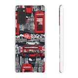 Edgy London Street Art Graffiti Phone Case for Boys