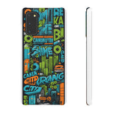 Urban Graffiti Style Phone Case - Cool and Chic for Girls