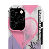 Chic Urban Graffiti Phone Case for Girls - Street Art Design