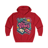 Vintage Vibes Graphic Hoodie – Retro Streetwear Style for Women