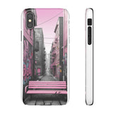 Stylish Graffiti Phone Case for Girls - Urban Elegance Design