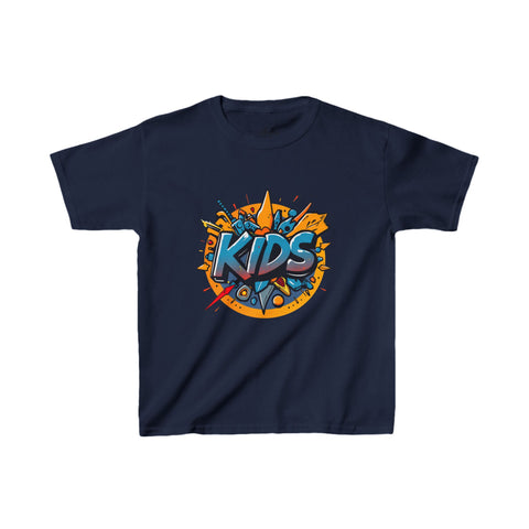 Bold Kids Fashion Tee: Graffiti Art for Future Trendsetters