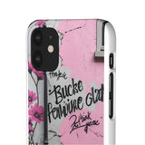 Graffiti Phone Case: Urban Chic with a Feminine Twist - Phone Case by Printify | Unique designs from ArteoDesign