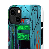 Graffiti-Inspired Phone Case for Girls: Urban Chic Style - Phone Case by Printify | Unique designs from ArteoDesign