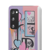 Graffiti Phone Case for Girls: Urban Chic Meets Feminine Sty - Phone Case by Printify | Unique designs from ArteoDesign