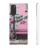 Graffiti Phone Case: Urban Chic with a Feminine Twist - Phone Case by Printify | Unique designs from ArteoDesign