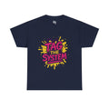 Tag the System T-Shirt – Blue Urban Graffiti Tee UK