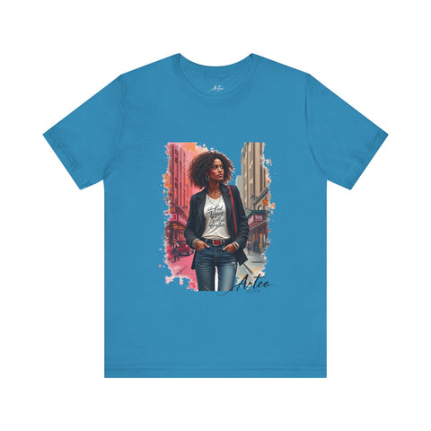 Street Vibes Queen Tee - Women's Urban Street Fashion 2025