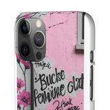 Urban Graffiti Phone Case for Girls - Soft Neon Street Art