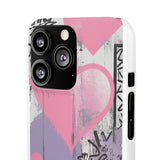 Graffiti-Inspired Phone Case: London Skyline for Girls - Phone Case by Printify | Unique designs from ArteoDesign