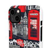 Street Art Graffiti Phone Case - Edgy London Urban Style for Boys