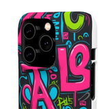 Graffiti Phone Case for Girls: Urban Chic Meets Street Style - Phone Case by Printify | Unique designs from ArteoDesign